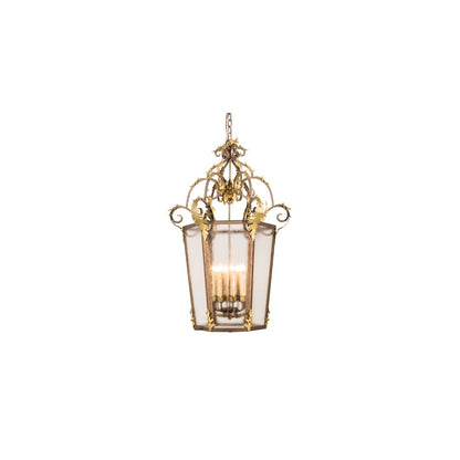 8 Light 25" Wide Taper Candle Pendant