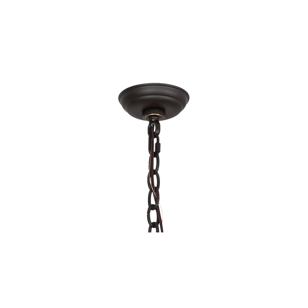 7 Light 42" Wide Taper Candle Pendant