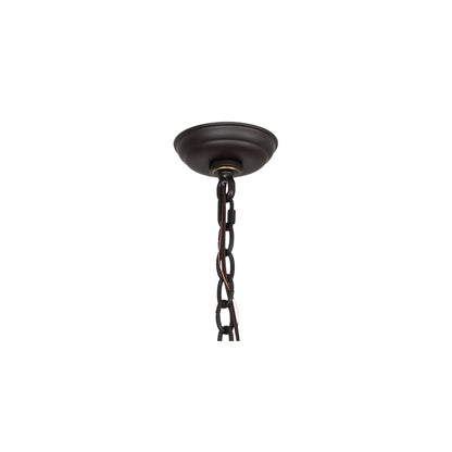 7 Light 42" Wide Taper Candle Pendant