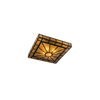 Mission Prime 4 Light 43" Wide Semi-Flush Square Ceiling Fixture