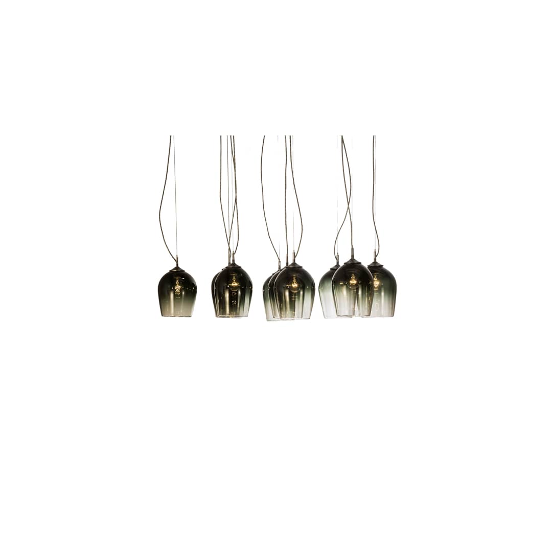 10 Light 24" Wide Multi Light Pendant