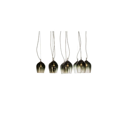 10 Light 24" Wide Multi Light Pendant