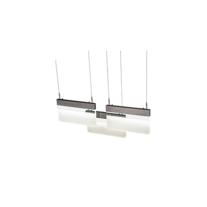 3 Light 8" Wide Multi Light Pendant
