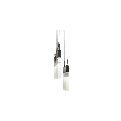 3 Light 8" Wide Multi Light Pendant