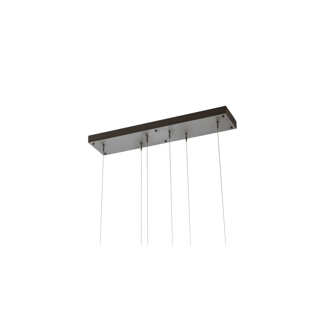 3 Light 8" Wide Multi Light Pendant