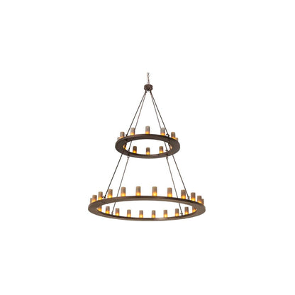 Loxley 36 Light 72" Wide Ring Chandelier