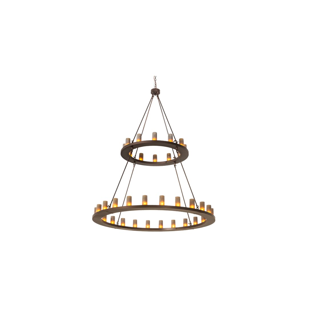 Loxley 36 Light 72" Wide Ring Chandelier