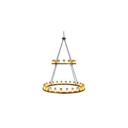 Loxley 36 Light 72" Wide Ring Chandelier