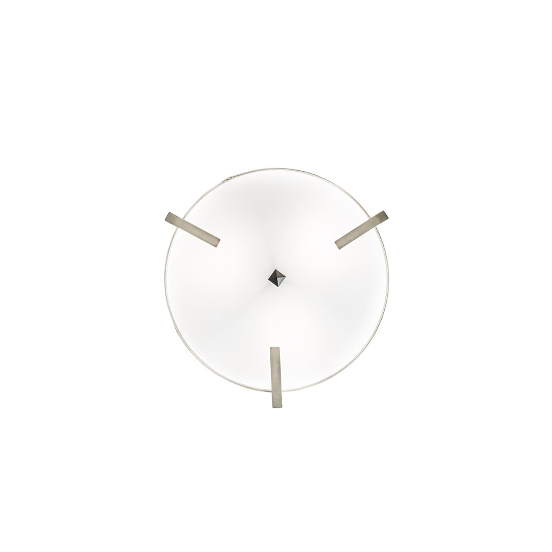 Nathan 3 Light 24" Wide Semi-Flush Drum Ceiling Fixture