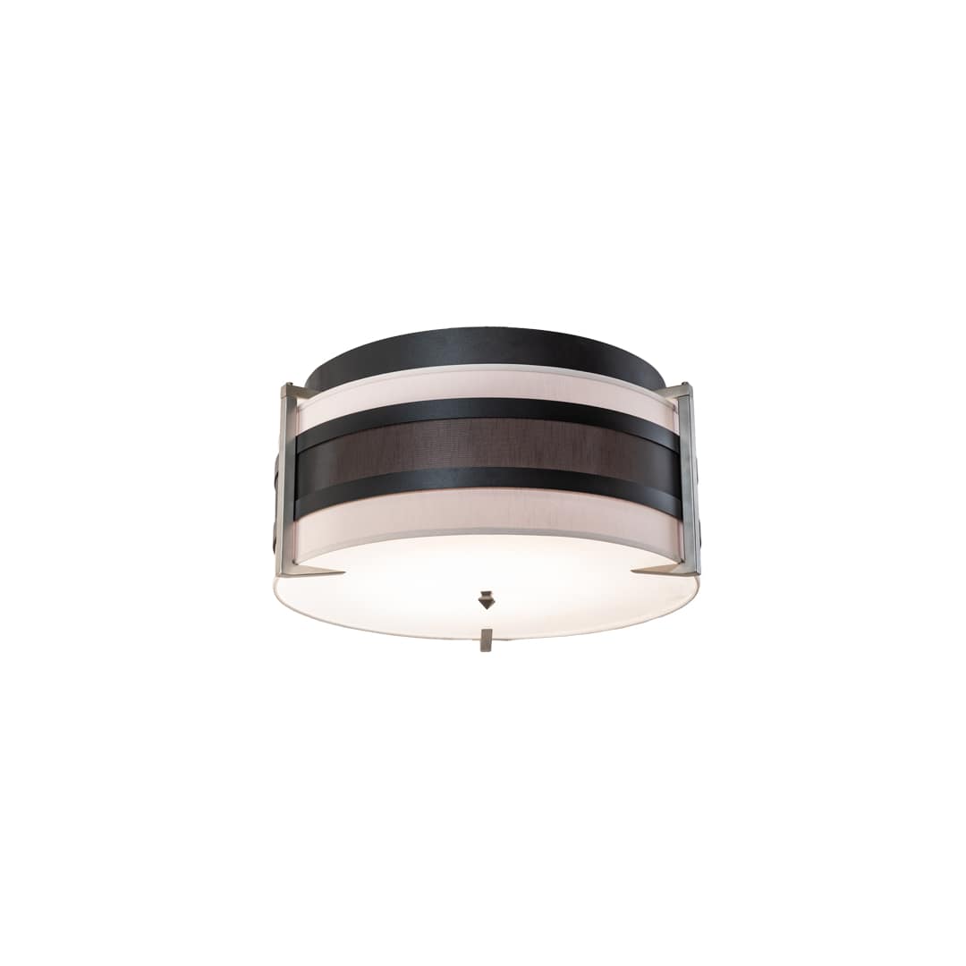 Nathan 6 Light 36" Wide Semi-Flush Drum Ceiling Fixture