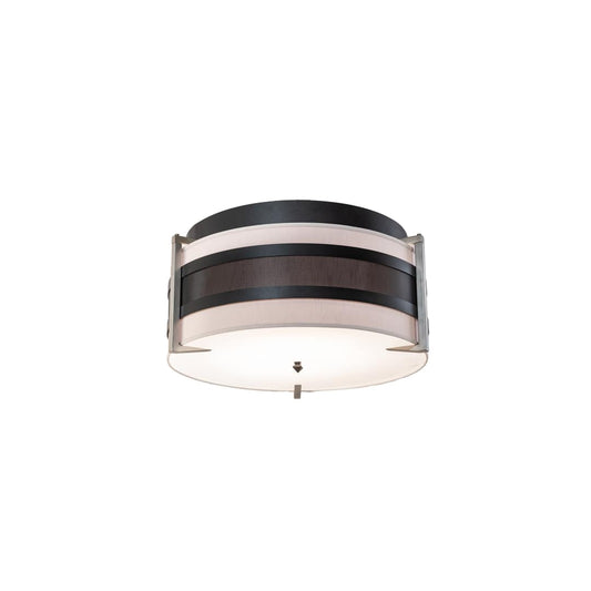 Nathan 6 Light 36" Wide Semi-Flush Drum Ceiling Fixture