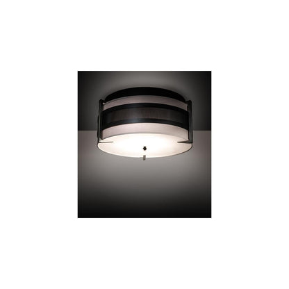 Nathan 6 Light 36" Wide Semi-Flush Drum Ceiling Fixture
