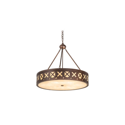 6 Light 30" Wide Pendant