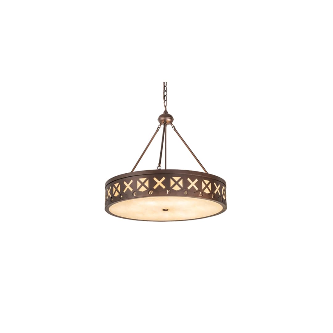 6 Light 30" Wide Pendant