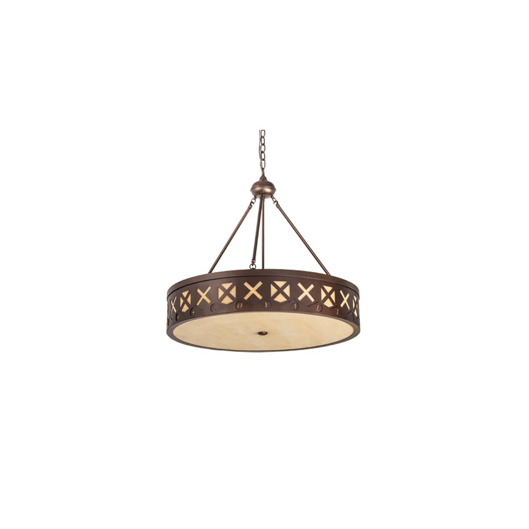 6 Light 30" Wide Pendant