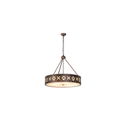 6 Light 30" Wide Pendant