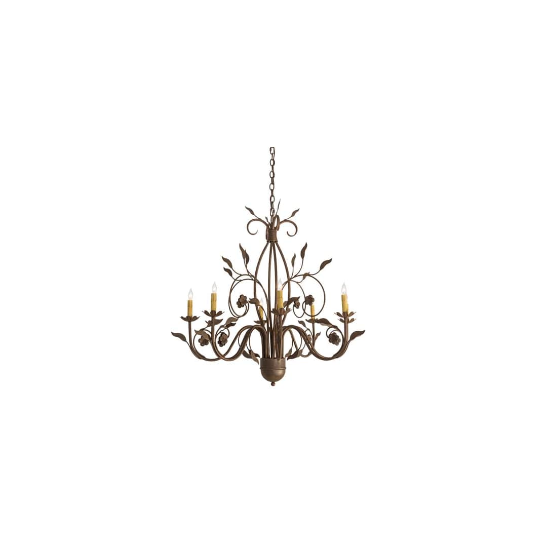 Bordeaux 8 Light 36" Wide Taper Candle Style Chandelier
