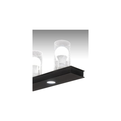 6 Light 44" Wide Pillar Candle Linear Pendant