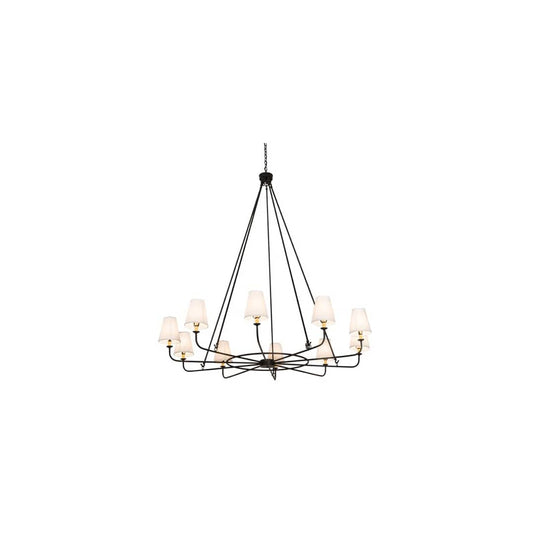 Brach 10 Light 72" Wide Chandelier