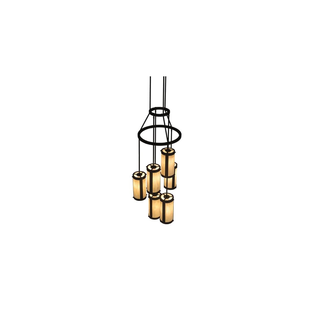 Cartier 6 Light 24" Wide Ring Chandelier