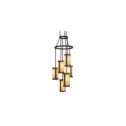 Cartier 6 Light 24" Wide Ring Chandelier