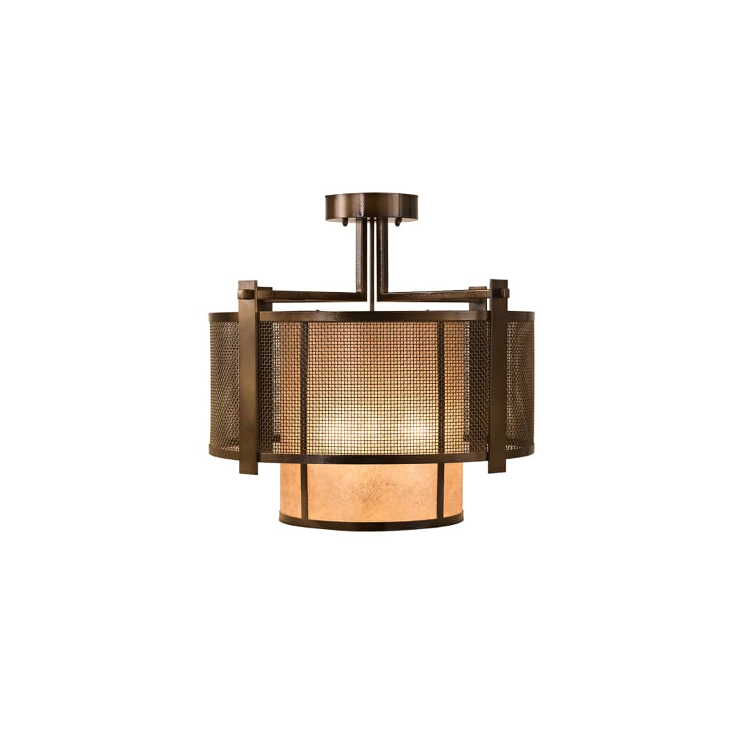 Cilindro 3 Light 30" Wide Semi-Flush Ceiling Fixture