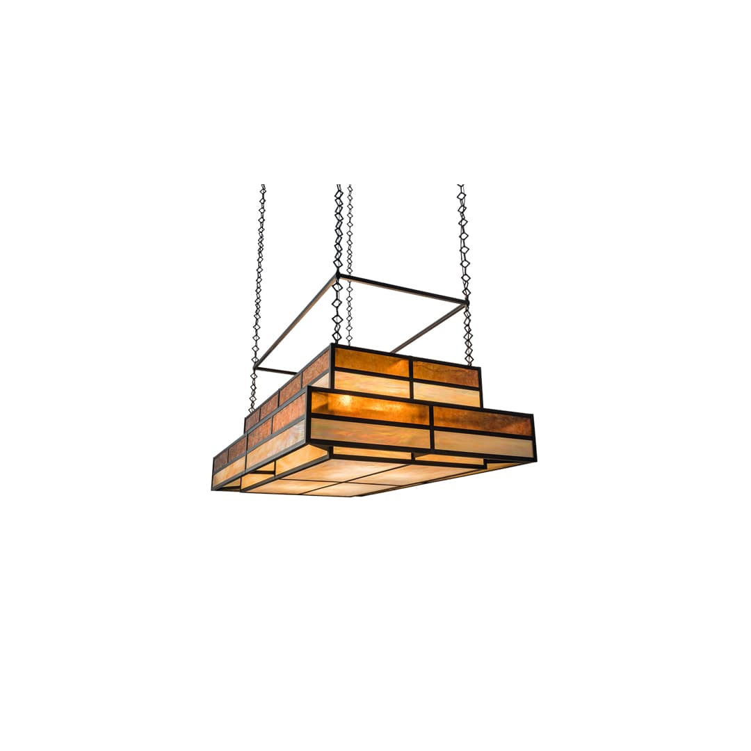 12 Light 72" Wide Linear Pendant