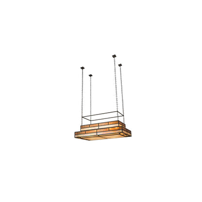12 Light 72" Wide Linear Pendant