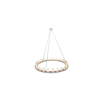 Loxley 24 Light 72" Wide Ring Chandelier
