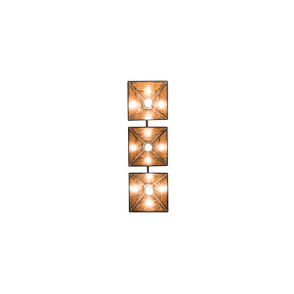 3 Light 40" Wide Linear Pendant