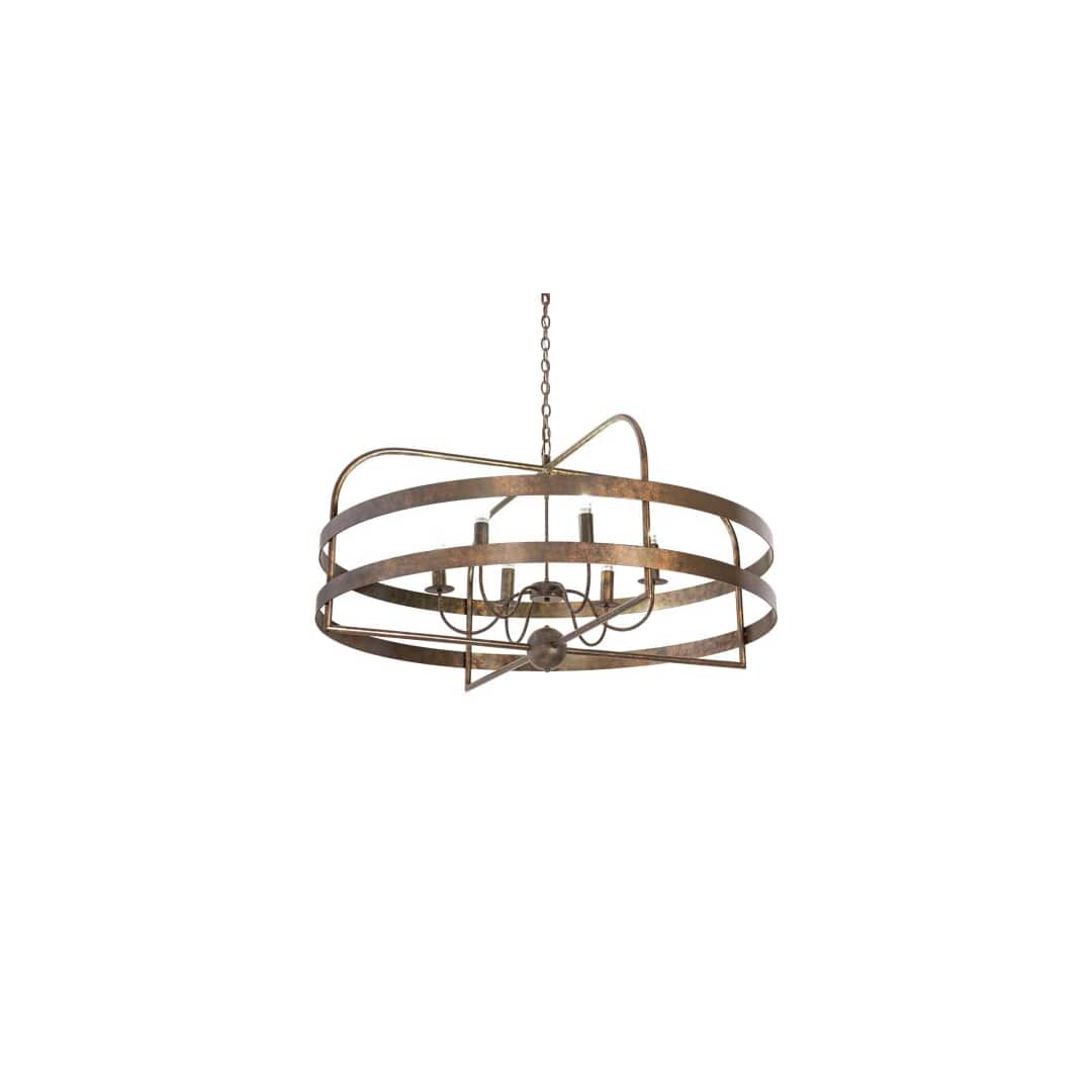 Aldari 6 Light 48" Wide Taper Candle Style Chandelier