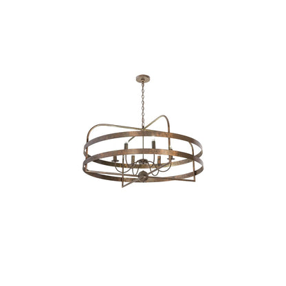 Aldari 6 Light 48" Wide Taper Candle Style Chandelier