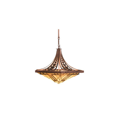 3 Light 28" Wide Pendant