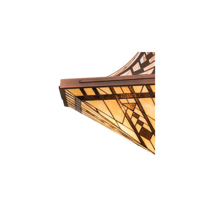 3 Light 28" Wide Pendant