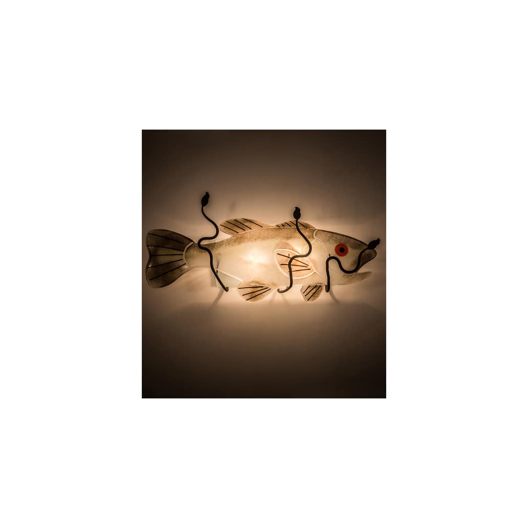 Metro Fusion Bass 2 Light 10" Tall Wall Sconce