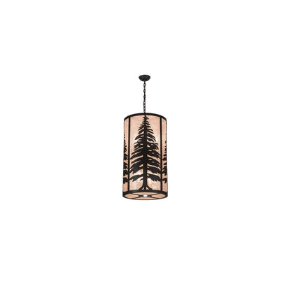 10 Light 18" Wide Pendant