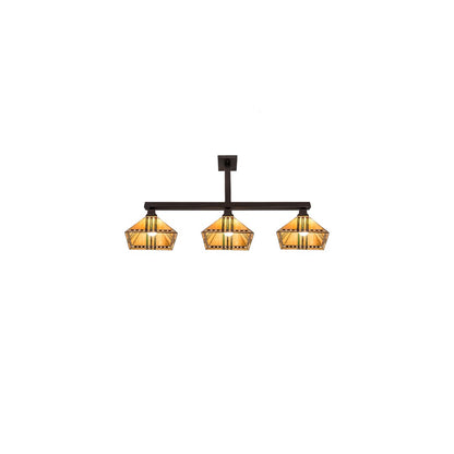 3 Light 48" Wide Linear Pendant