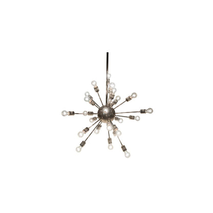 24 Light 36" Wide Abstract Pendant