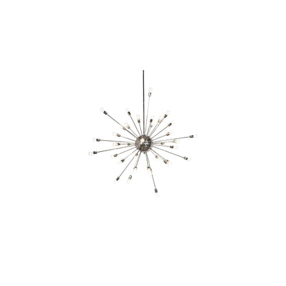 36 Light 72" Wide Abstract Pendant