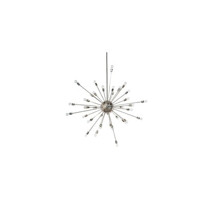 36 Light 72" Wide Abstract Pendant