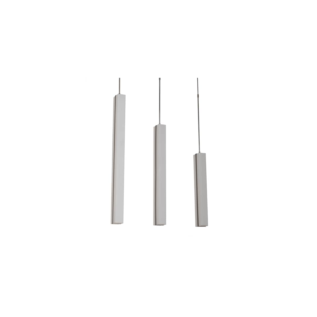 3 Light 51" Wide Linear Pendant