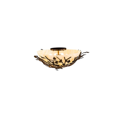 Espe 4 Light 40" Wide Semi-Flush Bowl Ceiling Fixture