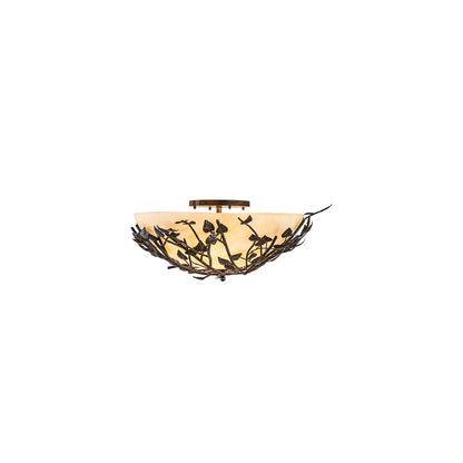 Espe 4 Light 40" Wide Semi-Flush Bowl Ceiling Fixture