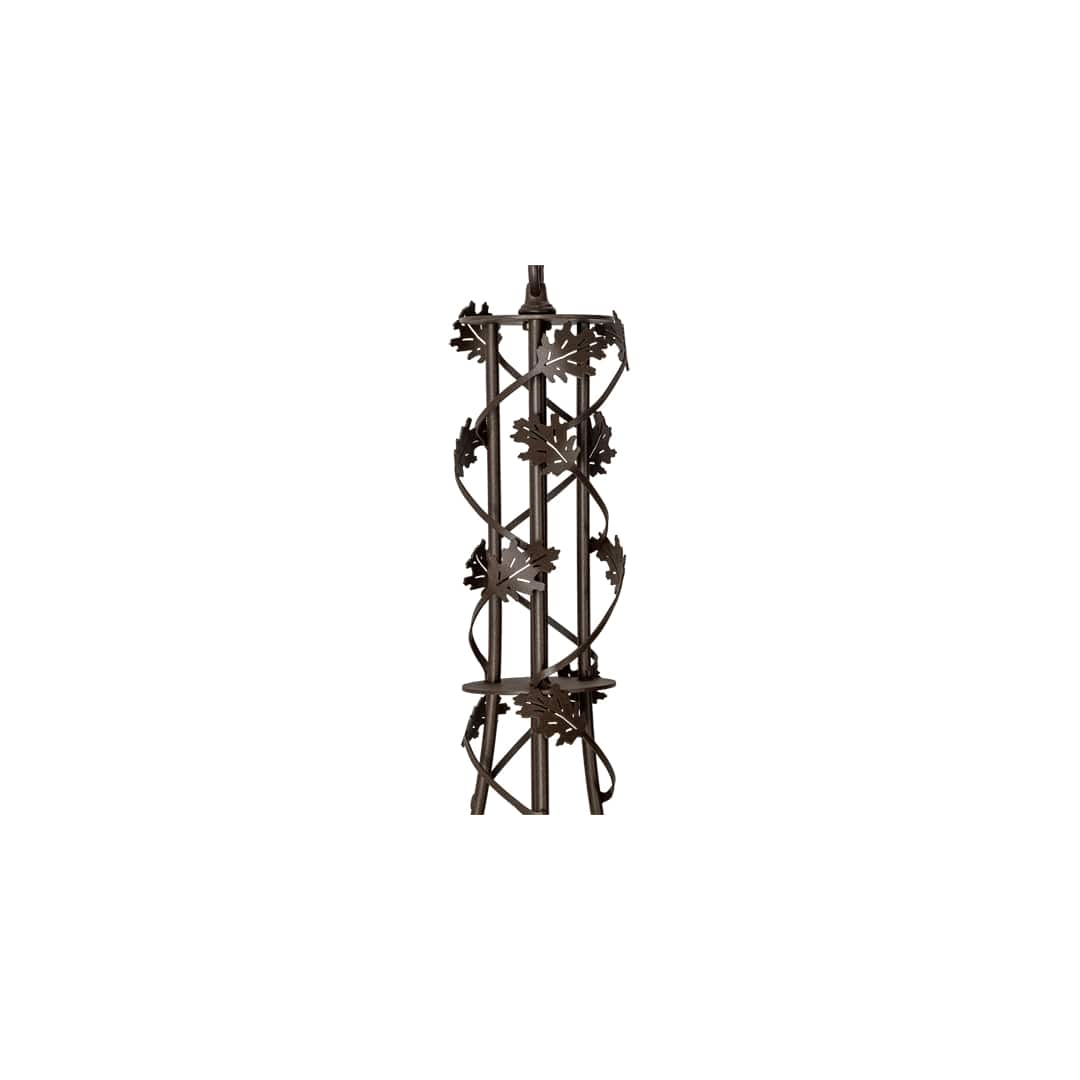 Oak Leaf 15 Light 72" Wide Taper Candle Style Chandelier