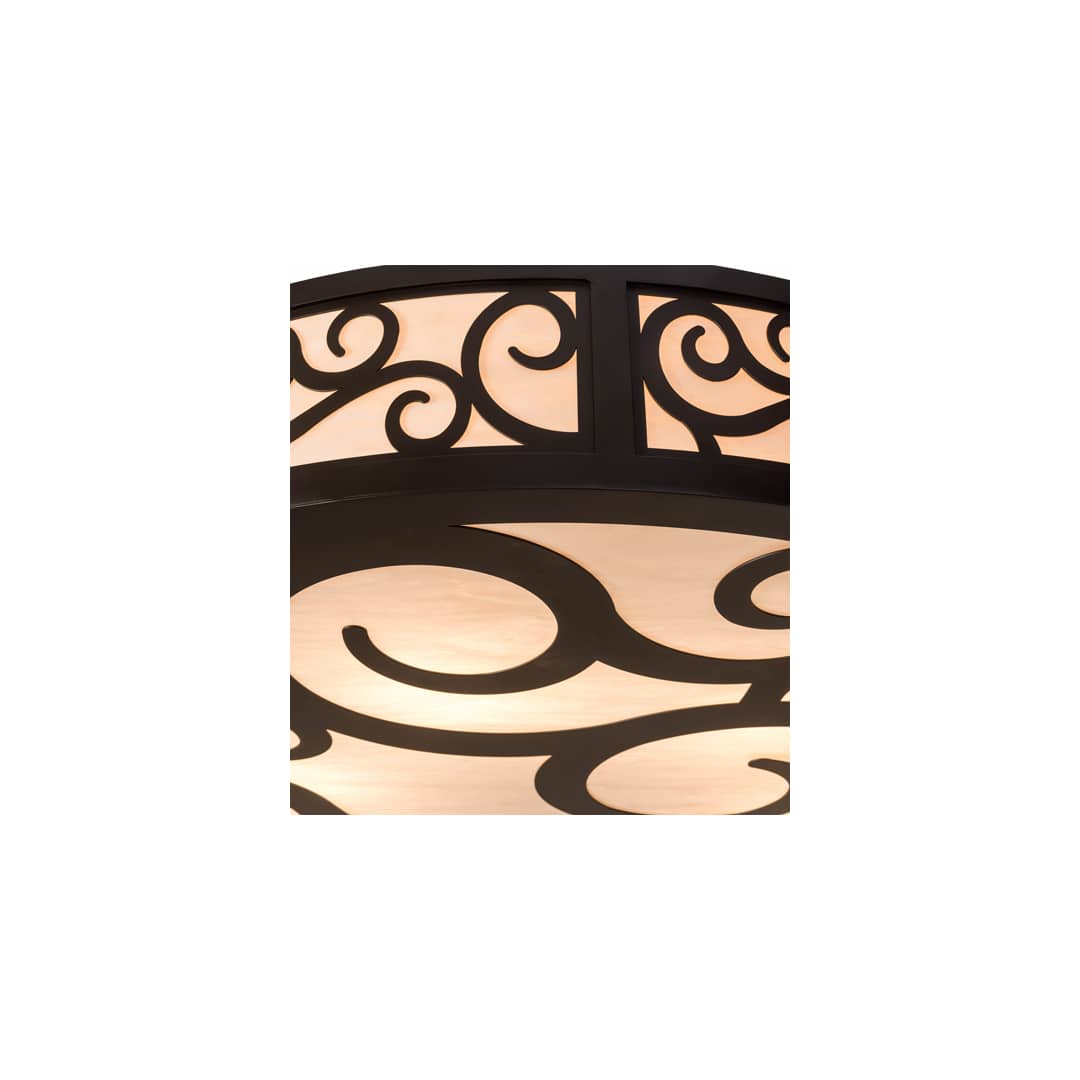 Dean 6 Light 48" Wide Semi-Flush Drum Ceiling Fixture