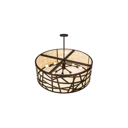 8 Light 48" Wide Pendant