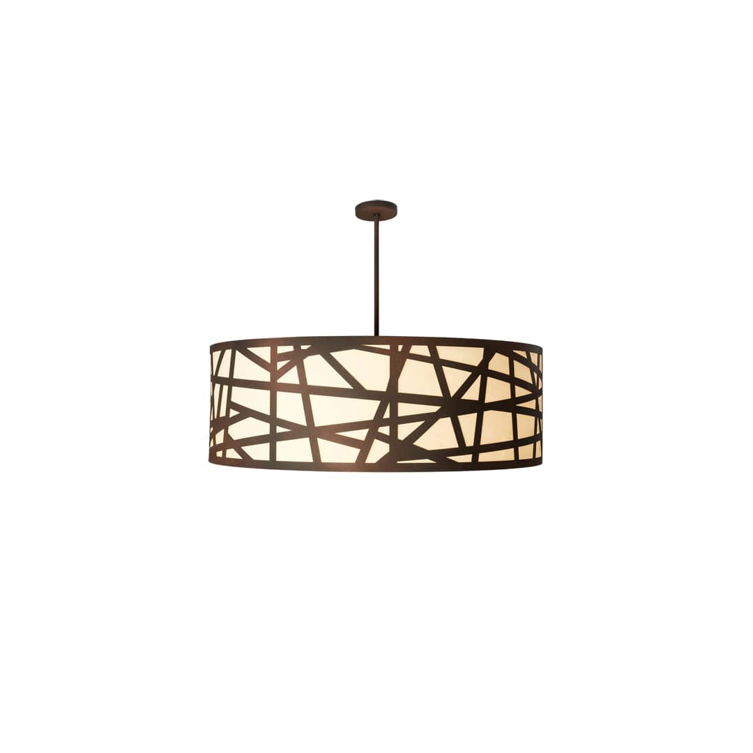 8 Light 48" Wide Pendant