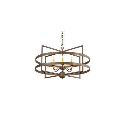 Aldari 6 Light 36" Wide Taper Candle Style Chandelier