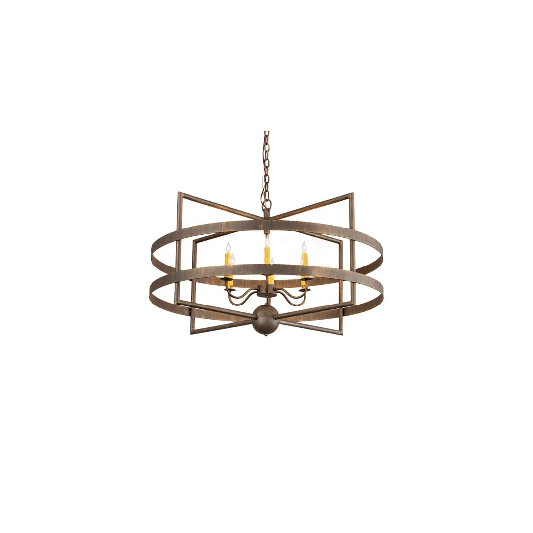 Aldari 6 Light 36" Wide Taper Candle Style Chandelier