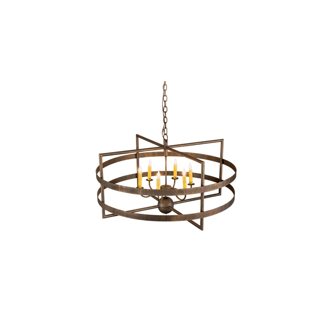 Aldari 6 Light 36" Wide Taper Candle Style Chandelier